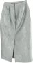 Burberry Polyester Broeken-Shorts-Rokken Bloemmotief Geplooide Rok Groen Dames - Thumbnail 2