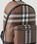 Burberry E-canvas Jett Rugzak met Handtekening Check Motief Brown Heren - Thumbnail 2