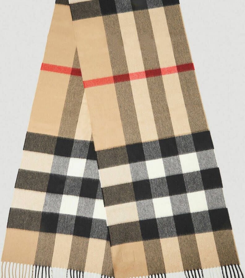 Burberry Sjaal Beige Heren