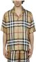 Burberry Shirt met korte mouwen Beige Heren - Thumbnail 2