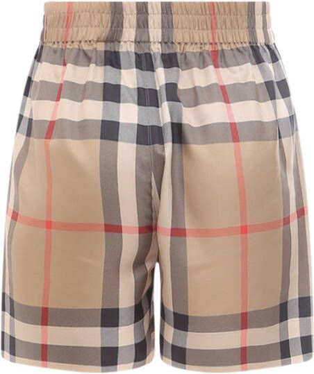 Burberry Korte shorts voor vrouwen stijlvol en praktisch Beige Dames