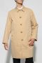 Burberry Single-Breasted Coats Beige Heren - Thumbnail 2