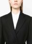 Burberry Single-Breasted Coats Zwart Dames - Thumbnail 2