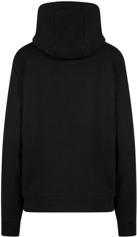 Burberry Botanische Oversized Hoodie Zwart Dames