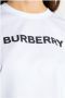 Burberry T-shirt met logoprint White Dames - Thumbnail 2