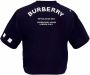 Burberry Donkerblauwe Upgrade T-Shirt Blauw Dames - Thumbnail 2