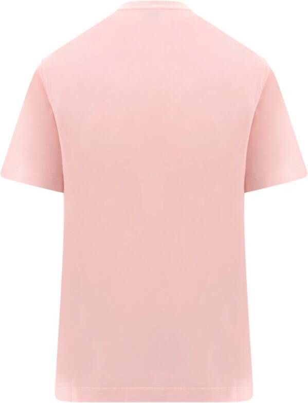Burberry Maxi Print Katoenen T-Shirt Roze Dames