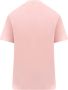Burberry Maxi Print Katoenen T-Shirt Roze Dames - Thumbnail 2