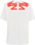 Burberry Iconisch Logo Katoenen T-Shirt Wit Heren - Thumbnail 2