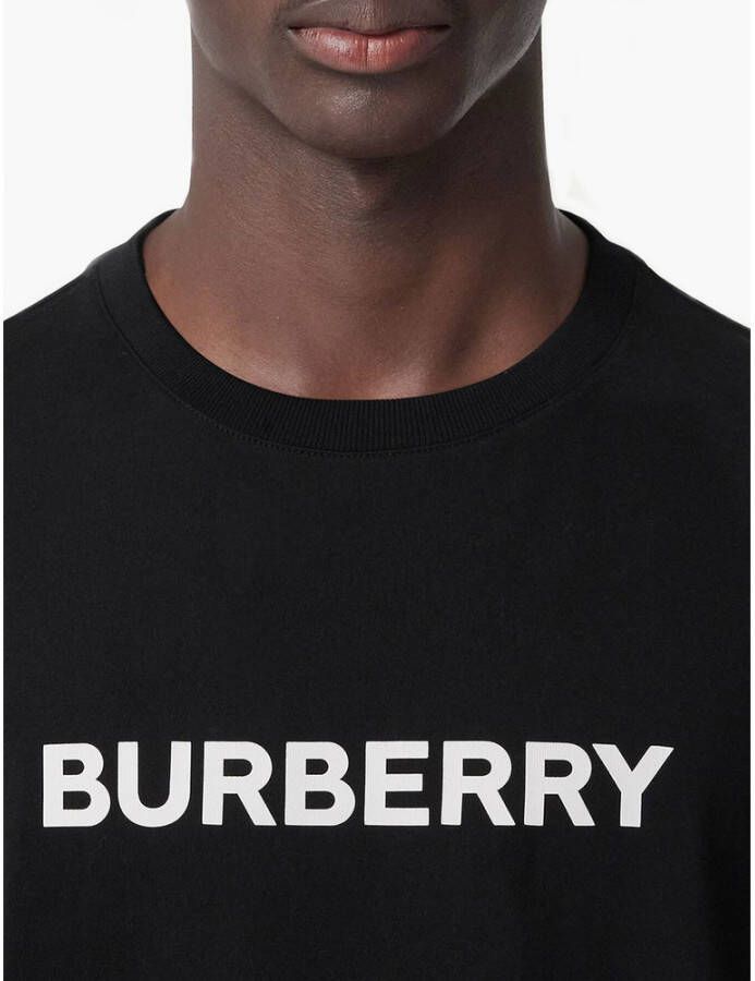 Burberry T-shirt Zwart Heren