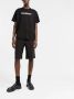 Burberry Iconische Monogram Crew Neck Katoenen T-Shirt Black Heren - Thumbnail 6