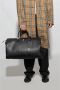 Burberry Leren duffeltas voor dames Black Dames - Thumbnail 2
