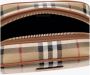 Burberry Stijlvolle Check Cosmetic Pouch Beige Dames - Thumbnail 2