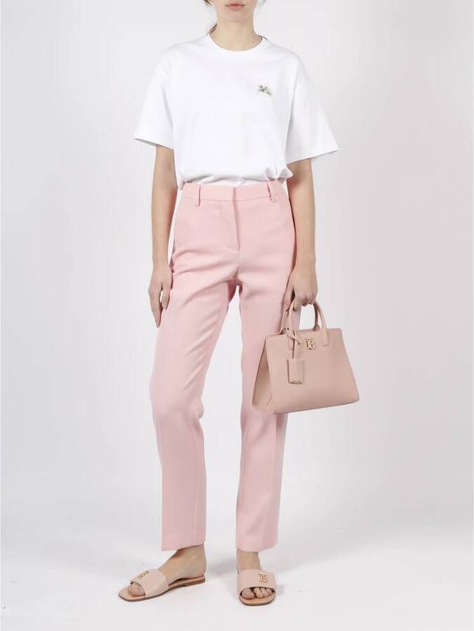 Burberry Trousers Roze Dames