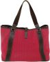 Burberry Vintage Pre-owned Canvas handbags Rood Dames - Thumbnail 2