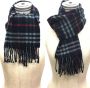 Burberry Vintage Pre-owned Cashmere scarves Blauw Dames - Thumbnail 2