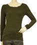 Burberry Vintage Pre-owned Cotton tops Groen Dames - Thumbnail 2