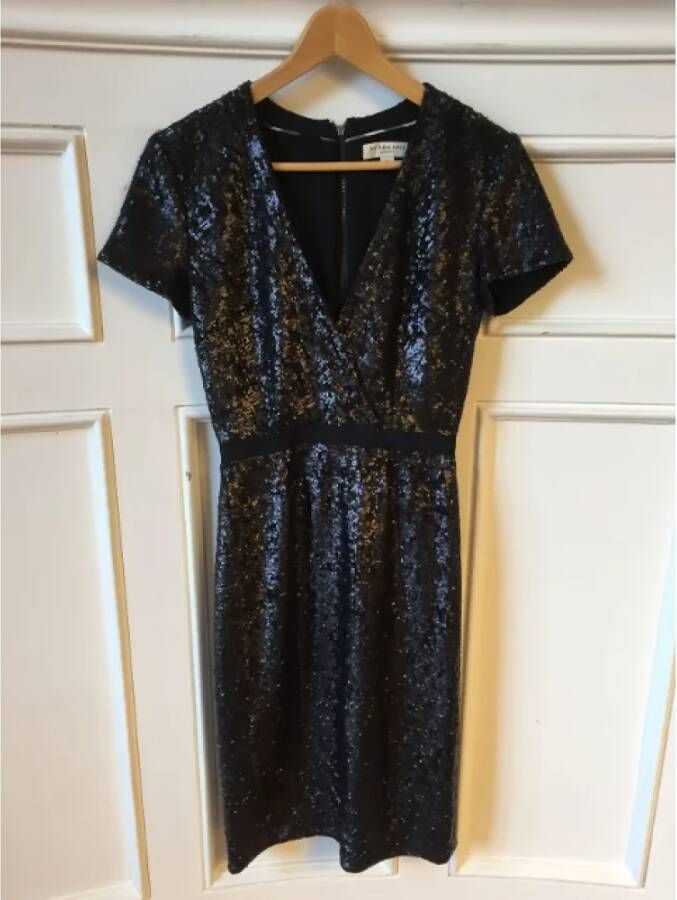 Burberry Vintage Pre-owned Fabric dresses Zwart Dames