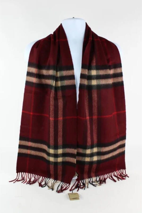 Burberry Vintage Gebruikte sjaal Bruin Dames