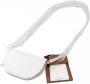 Burberry Vintage Pre-owned Leather crossbody-bags White Dames - Thumbnail 1