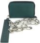 Burberry Vintage Pre-owned Leather wallets Groen Dames - Thumbnail 2