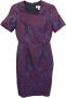 Burberry Vintage Pre-owned Polyester dresses Purple Dames - Thumbnail 2
