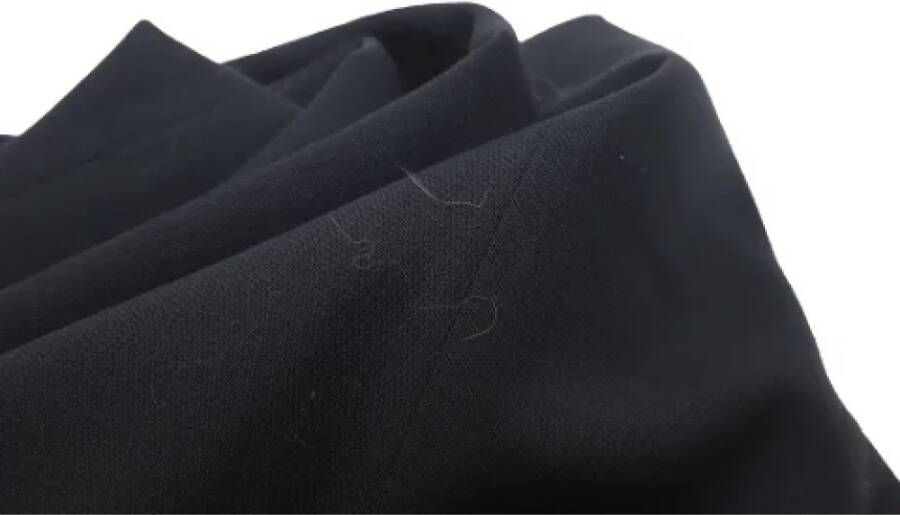 Burberry Vintage Pre-owned Wool bottoms Black Dames