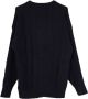 Burberry Vintage Pre-owned Wool tops Blauw Dames - Thumbnail 2