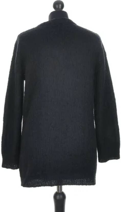 Burberry Vintage Pre-owned Wool tops Zwart Dames