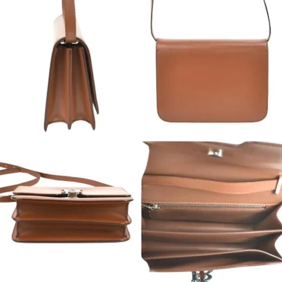 Burberry Vintage Tweedehands Cross Body Tassen Brown Dames