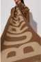 Burberry Logo Jacquard Wollen Sjaal Beige Dames - Thumbnail 6