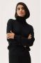 Busnel Alice Rolkrags Pullover Black Dames - Thumbnail 2