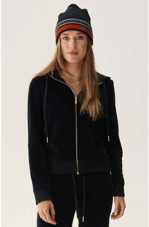 Busnel Amanda Hood Jacket Zwart Dames