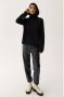 Busnel Andie Leren Broek Stijlvolle en veelzijdige broek Zwart Dames - Thumbnail 2