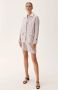 Busnel Pamela Linnen Blazer Beige Dames - Thumbnail 2