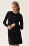 Busnel Klassieke Zwarte Kee Cardigan Zwart Dames - Thumbnail 2