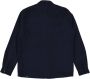 Butcher of Blue Blauwe Andor Vest Winter Overshirt met Ritszakken Blauw Heren - Thumbnail 2