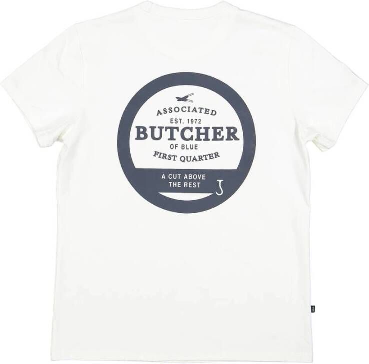 Butcher of Blue T-Shirts Wit Heren