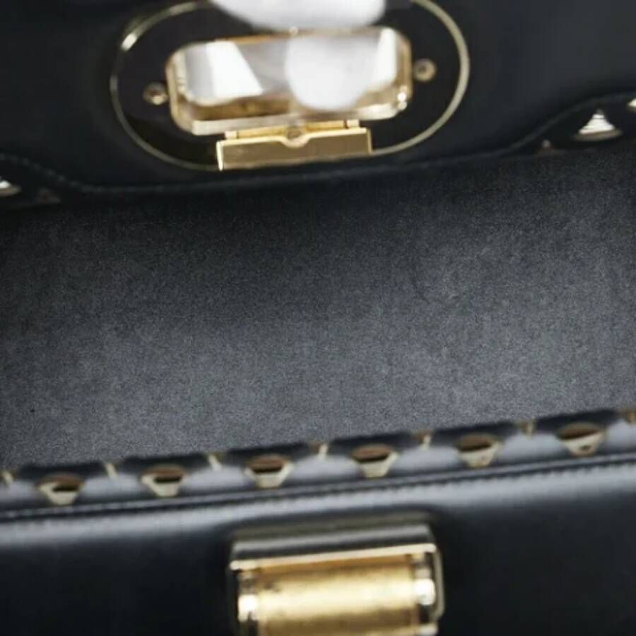 Bvlgari Vintage Multicolor Leren Bvlgari Tas Beige Dames