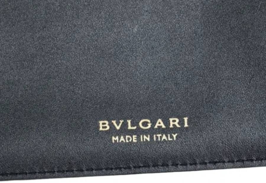Bvlgari Vintage Multicolor Leren Bvlgari Tas Beige Dames