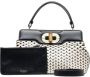 Bvlgari Vintage Multicolor Leren Bvlgari Tas Beige Dames - Thumbnail 8