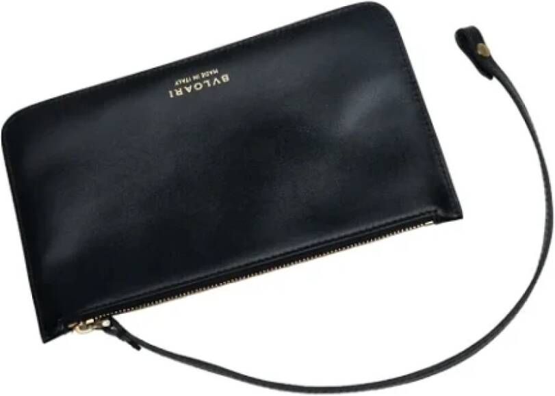 Bvlgari Vintage Multicolor Leren Bvlgari Tas Beige Dames