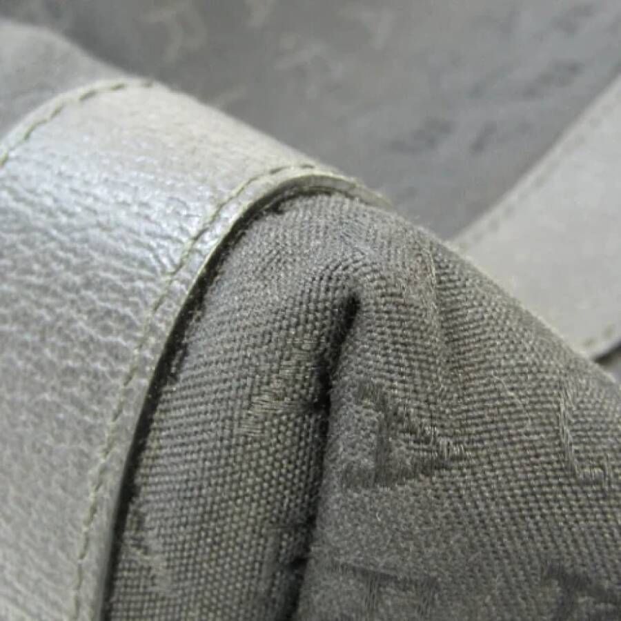 Bvlgari Vintage Tweedehands Zwarte Canvas Bvlgari Tote Black Dames