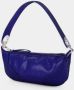 By FAR Mini Amira Hobo Bag Blue Leather Blauw Dames - Thumbnail 2