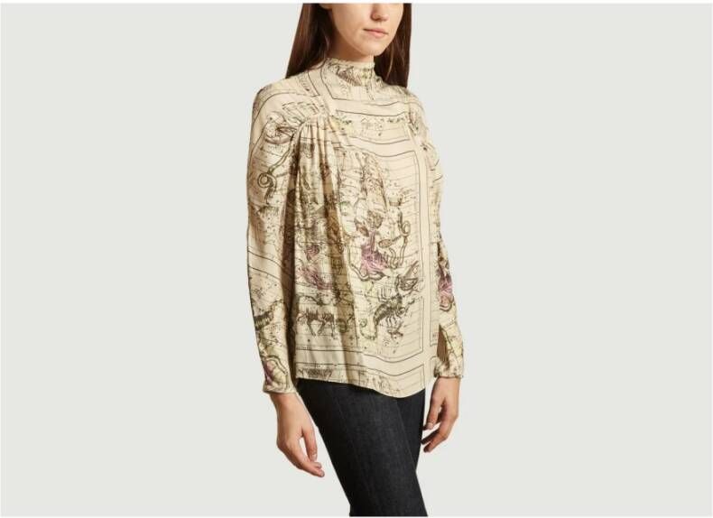 By Malene Birger Blouses By Herenne Birger Beige Dames