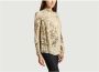 By Malene Birger Beaune printed blouse By Herenne Birger Beige Dames - Thumbnail 2