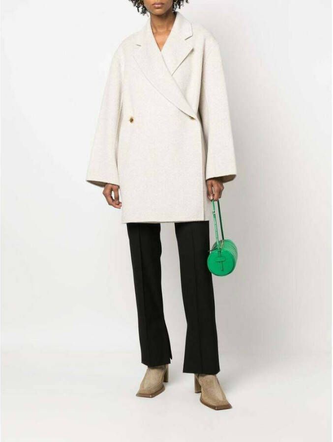 By Malene Birger Jas met enkele rij knopen By Herenne Birger Beige Dames