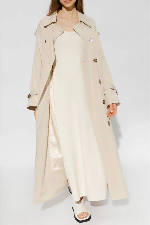 By Malene Birger Elysia jurk met decoratieve mouwen By Herenne Birger Beige Dames