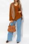 By Malene Birger Wide-Sleeve Alpaca Sweater By Herenne Birger Red Dames - Thumbnail 2