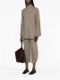 By Malene Birger Camira Wollen Trui Beige Hoge Hals Lange Mouwen By Herenne Birger Grijs Dames - Thumbnail 4